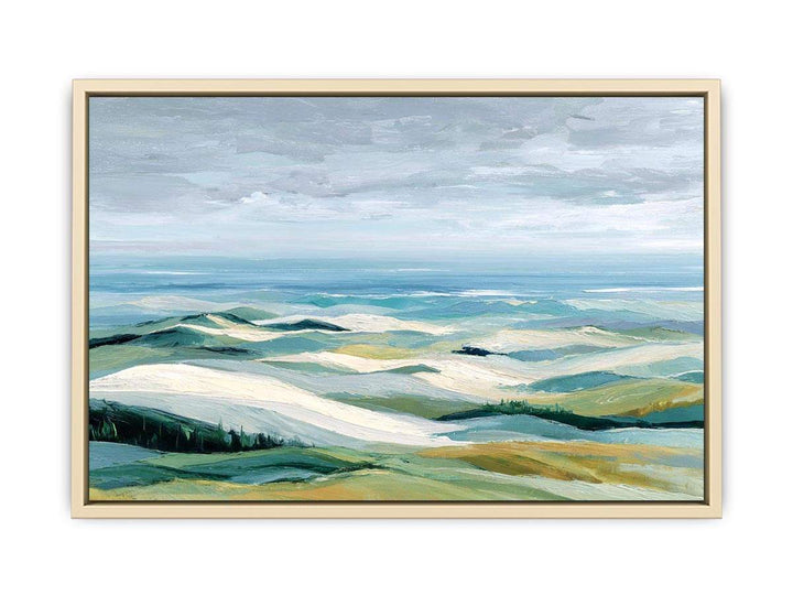 Abstract landsape  Art Print