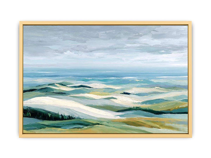 Abstract landsape  Streched canvas