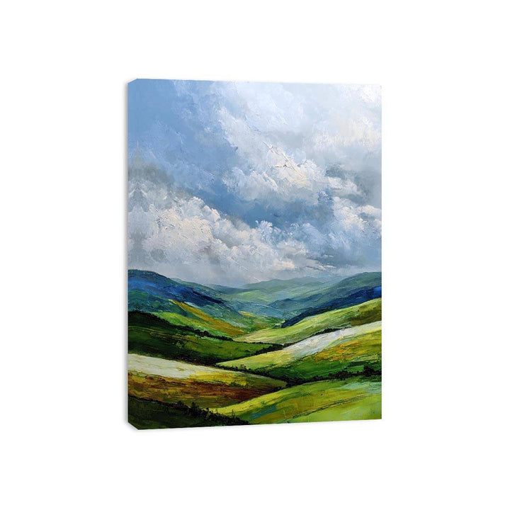 Peaks and Valleys  Framed Print