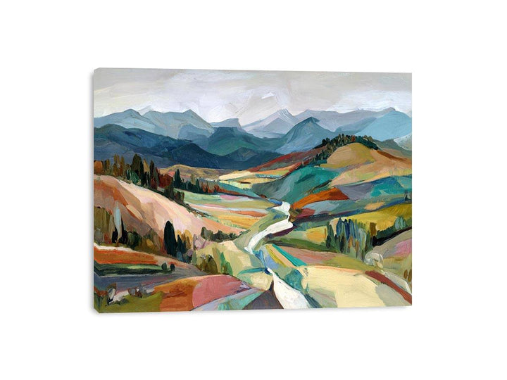 Mountain Essence Framed Print