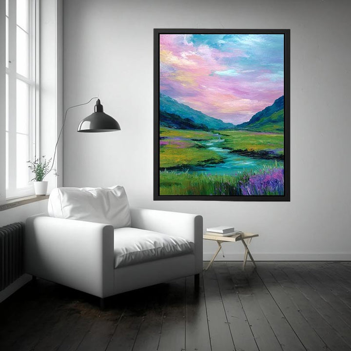 Flowing Horizons Painting