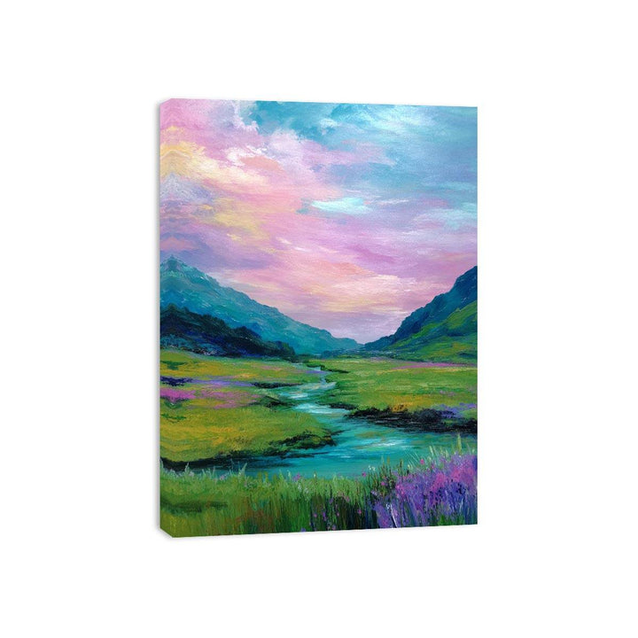 Flowing Horizons Framed Print