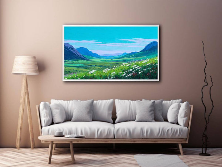 Vibrant Natural Garden Canvas Print