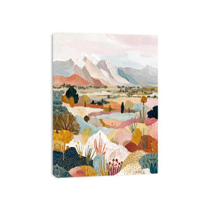 Australian Desert Landscape Art Framed Print