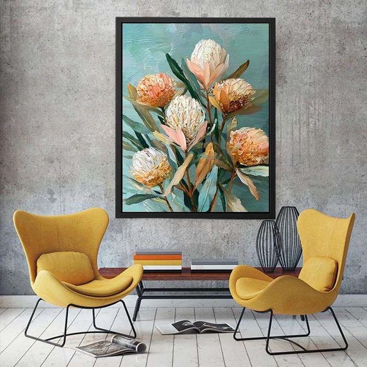 Banksia Bloom Canvas Print