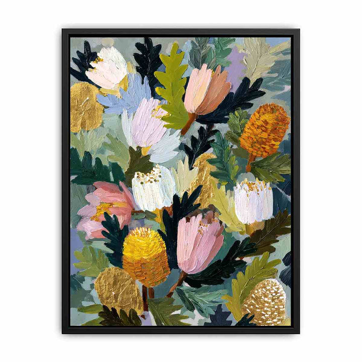 Wild Banksia Bouquet Poster