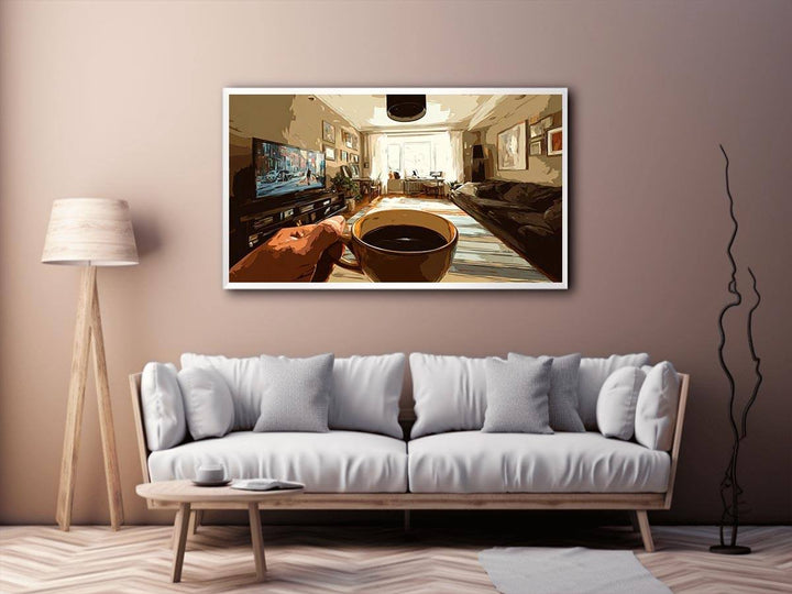 Coffee Serenity Canvas Print