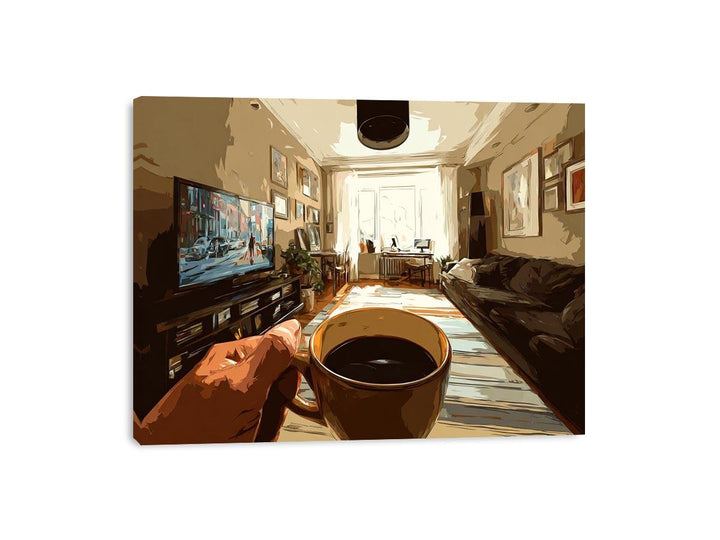 Coffee Serenity Framed Print