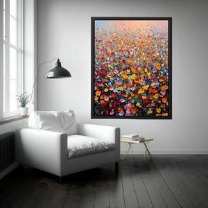 Abstract Garden Painting