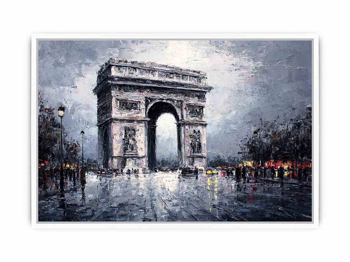  Arc De Triomphe Paris  Framed Print