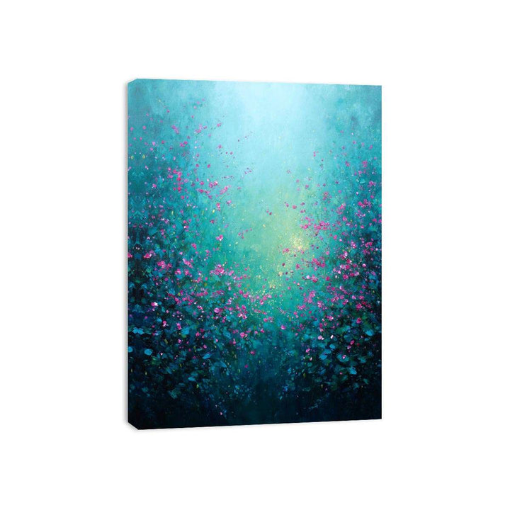 Impressionist Floral Landscape Framed Print