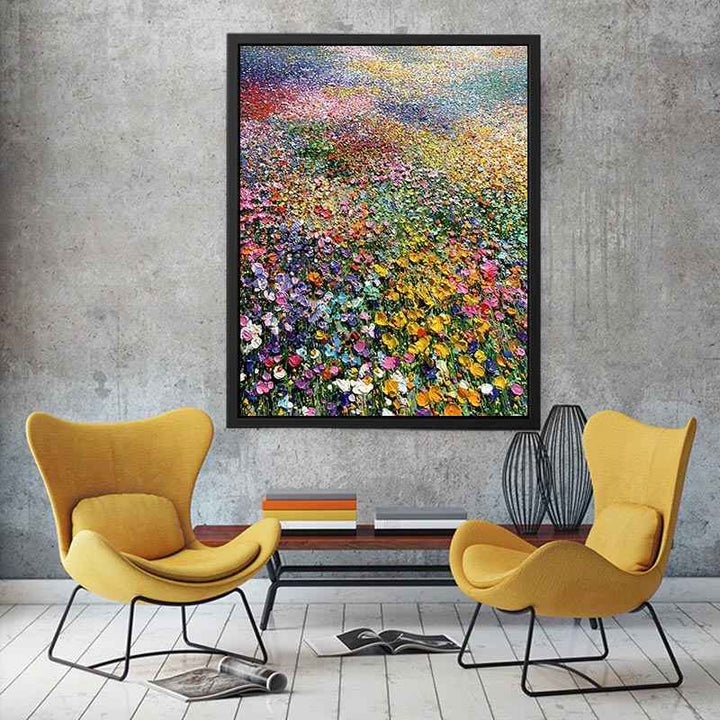 Fields in Color  Canvas Print