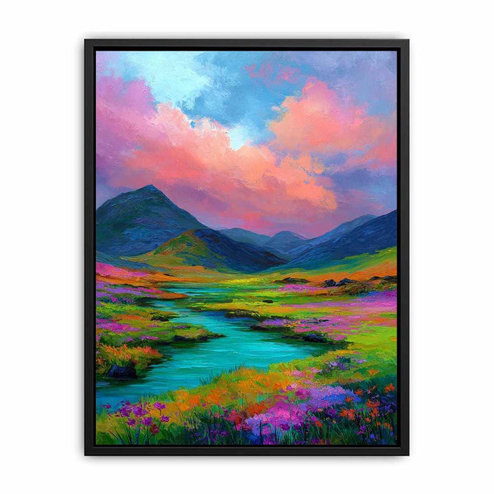 Irish pastel Countryside Poster