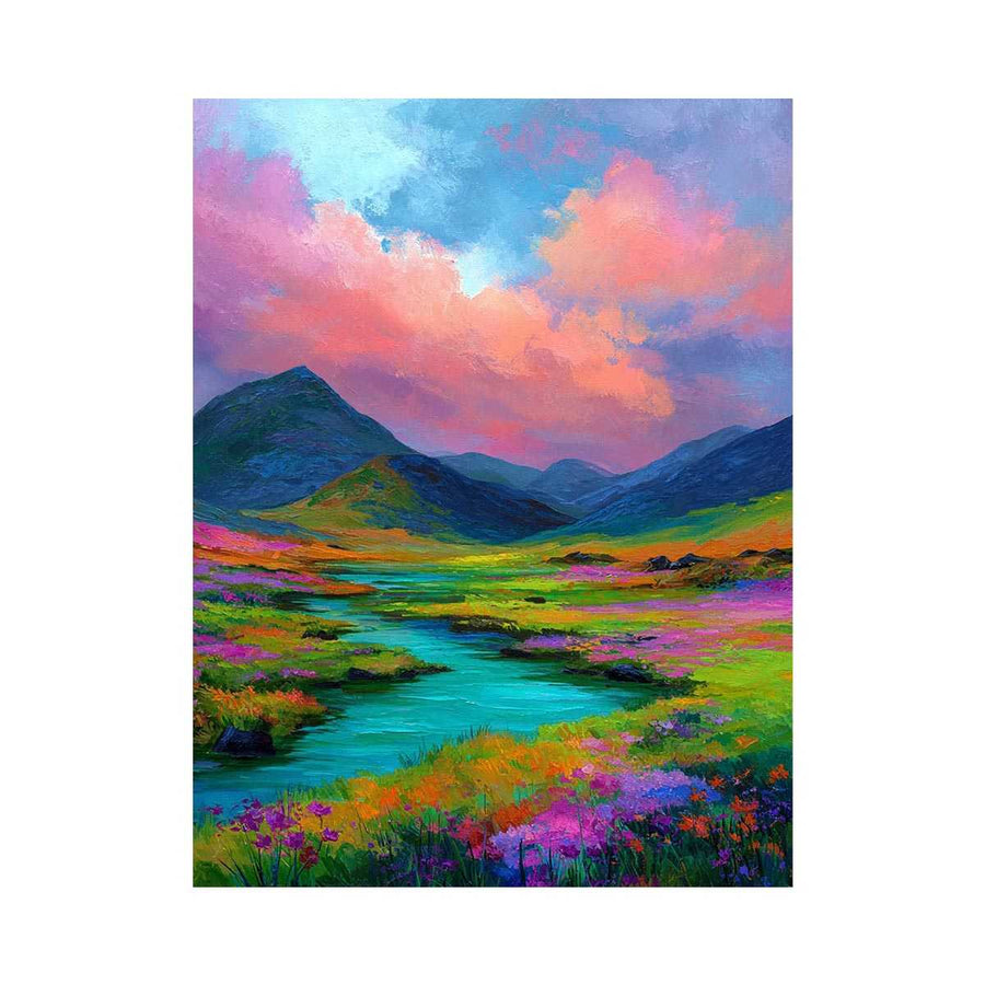 Irish pastel Countryside