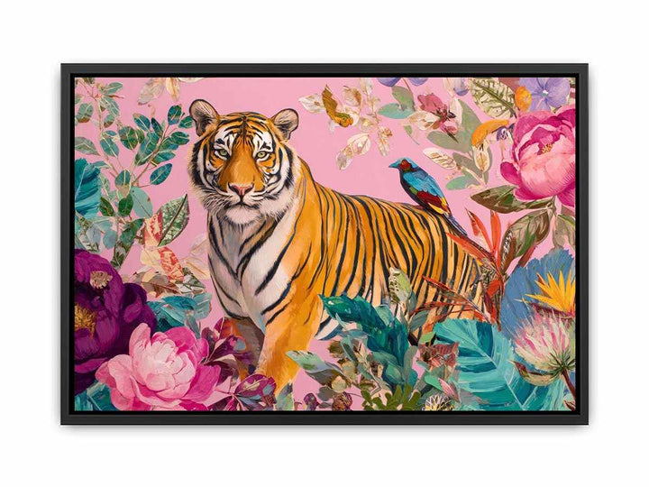 Tiger Jungle Harmony Poster