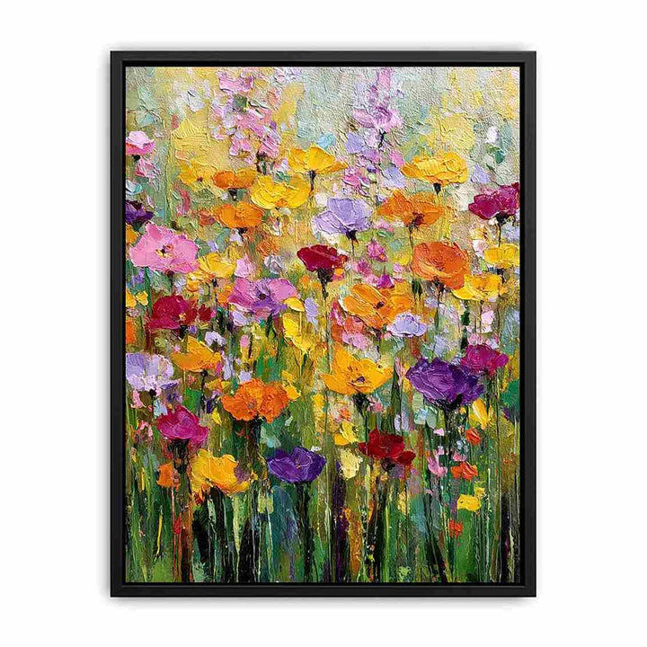 Bloom Abstraction Poster