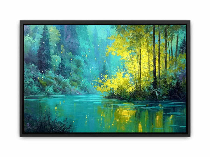 Serenity in Forest Poster