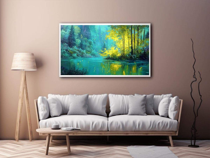 Serenity in Forest Canvas Print