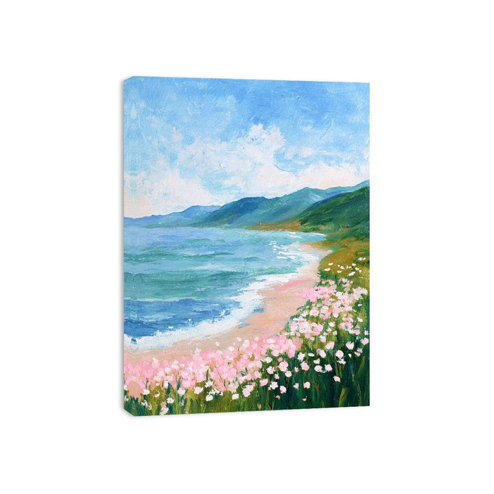 Ocean flowers Framed Print