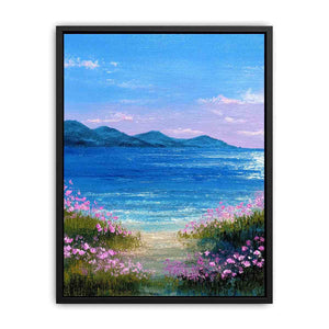 Coastal Bloom Poster