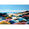 Abstract Coastal landscape