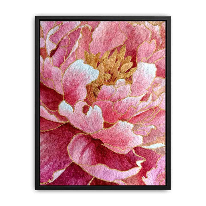 Peony Flower coloseup Poster