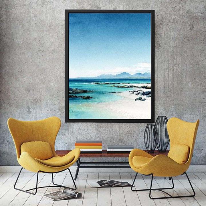 Whispering Shores Canvas Print