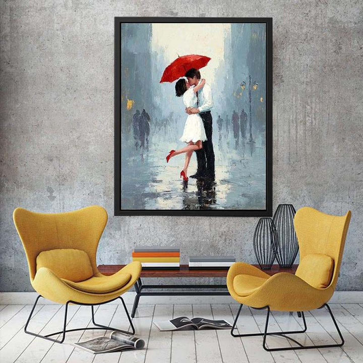 Dance in the Rain Canvas Print