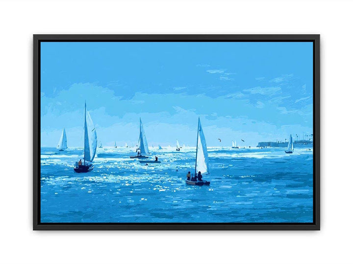 Sailboats 448 Poster