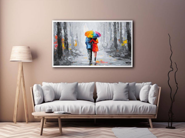 Raindrop Serenade Canvas Print