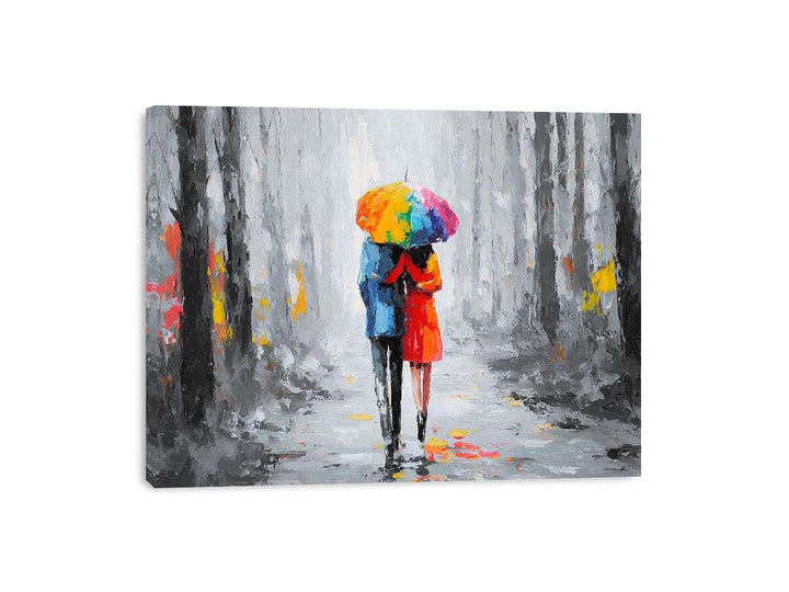 Raindrop Serenade Framed Print