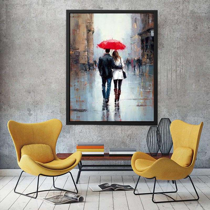Rain dance Canvas Print
