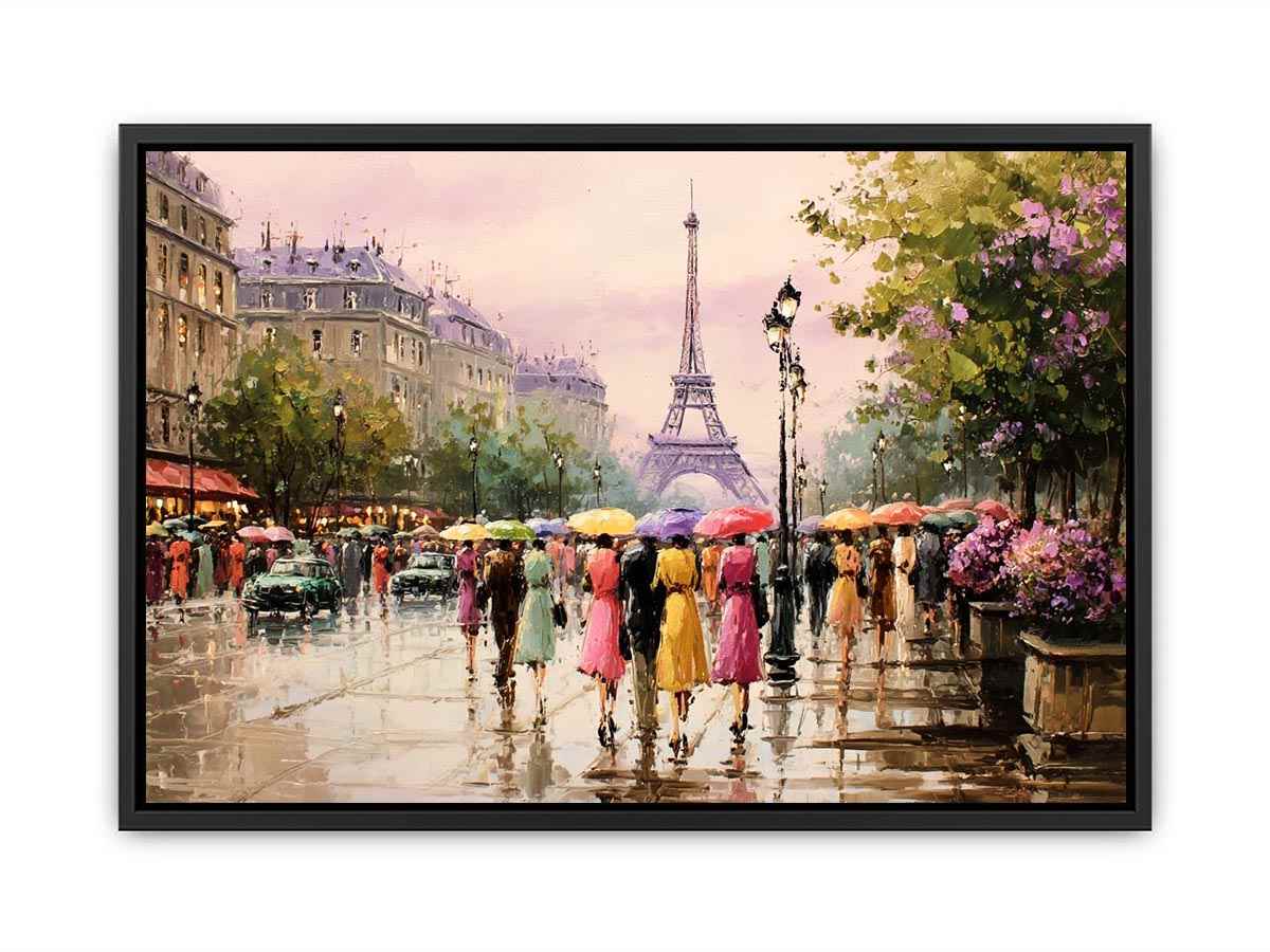 Stroll Through Paris Poster