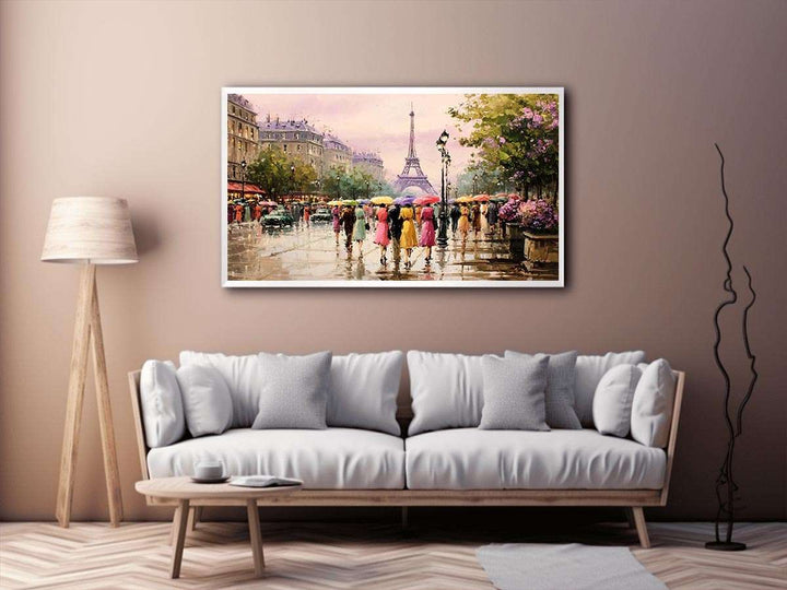 Stroll Through Paris Canvas Print