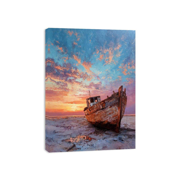 Sunset Voyage Framed Print