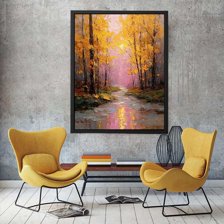 Amber Serenity Canvas Print