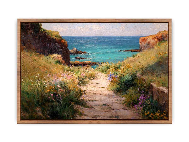 Path to beach Poster