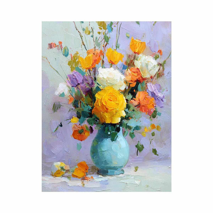 Impressionist flowers