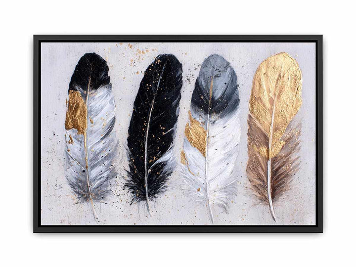 Goden Feathers Poster