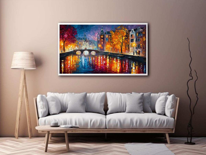 Amsterdam walk II Canvas Print