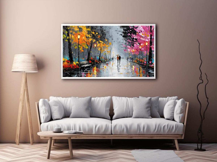 Raindrop Romance Canvas Print