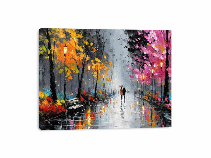 Raindrop Romance Framed Print