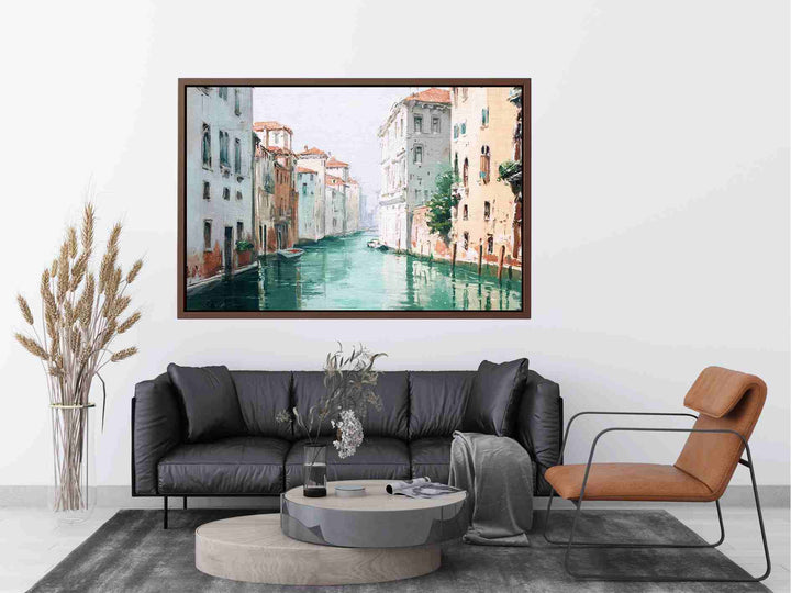 Venice canal Painting