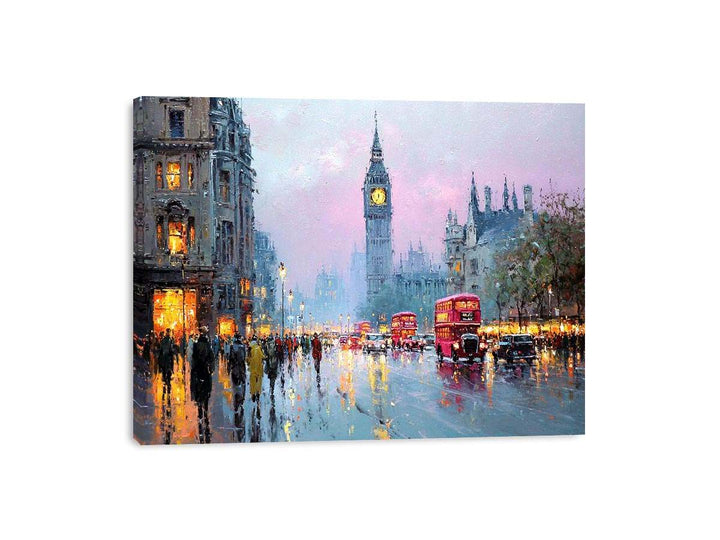 London Clock tower  Painting