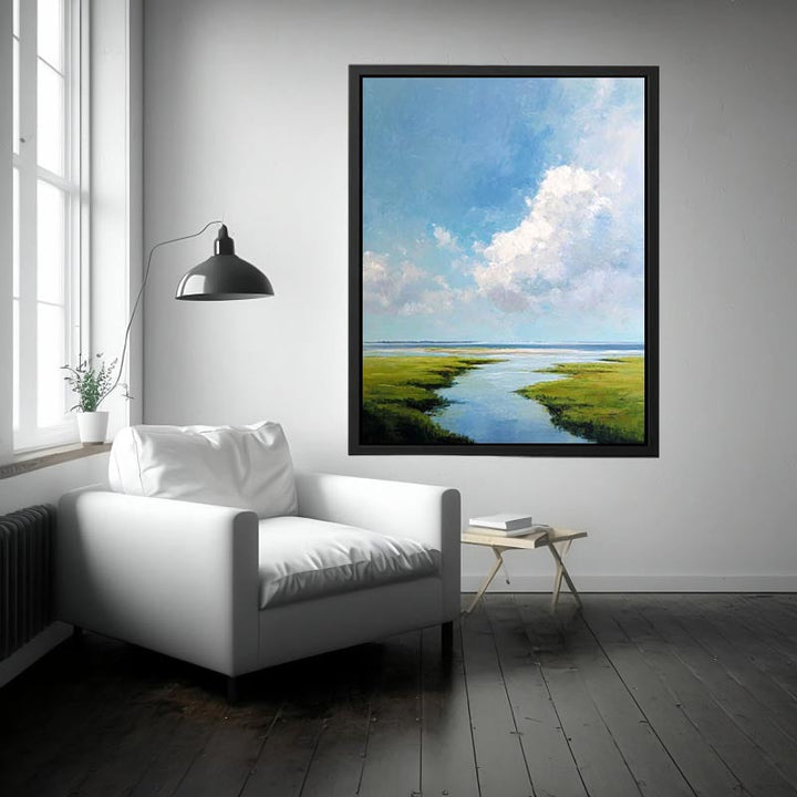 Ocean landscape Painting