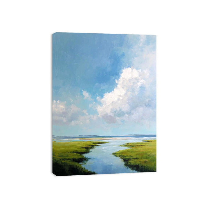 Ocean landscape Framed Print