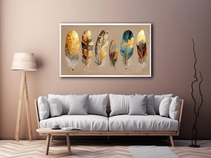 Feathered Radiance Canvas Print