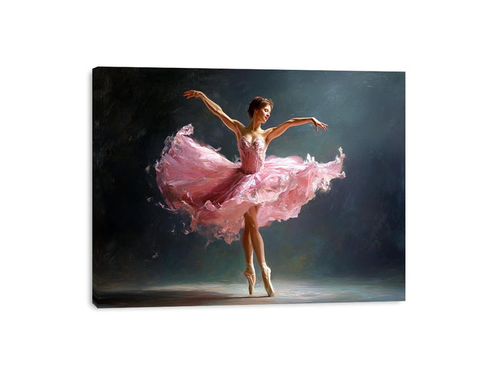 Graceful Ballerina Framed Print