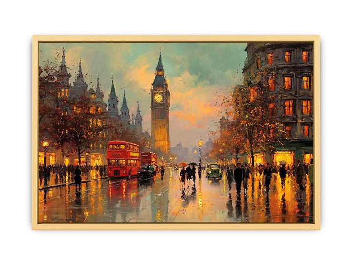 London Clock tower    Streched canvas