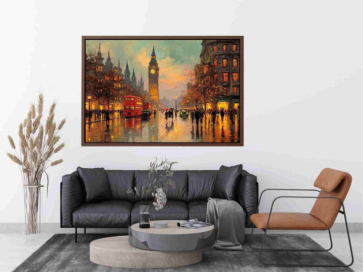 London Clock tower   Painting